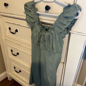 Lulus sage green dress , size small